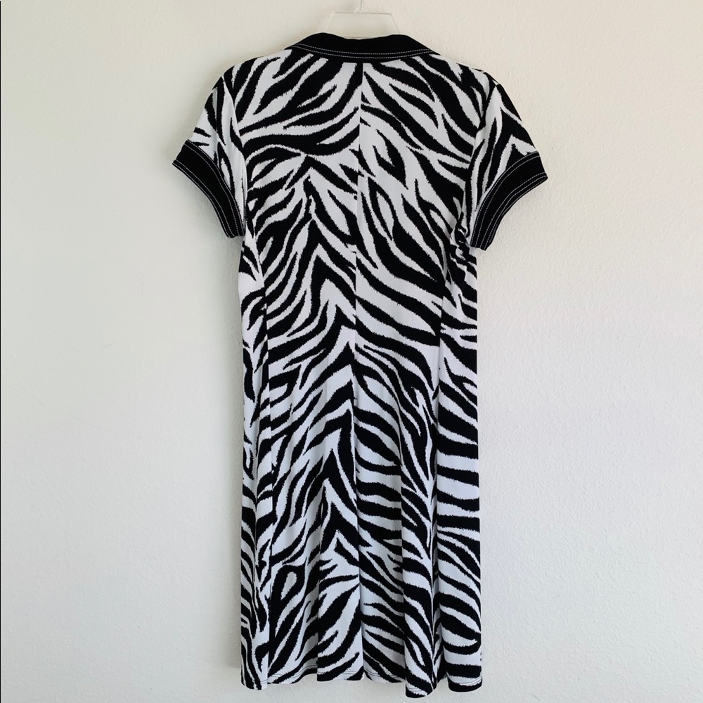 Connected Apparel Nordstrom Zebra Print Dress - Picture 3 of 5